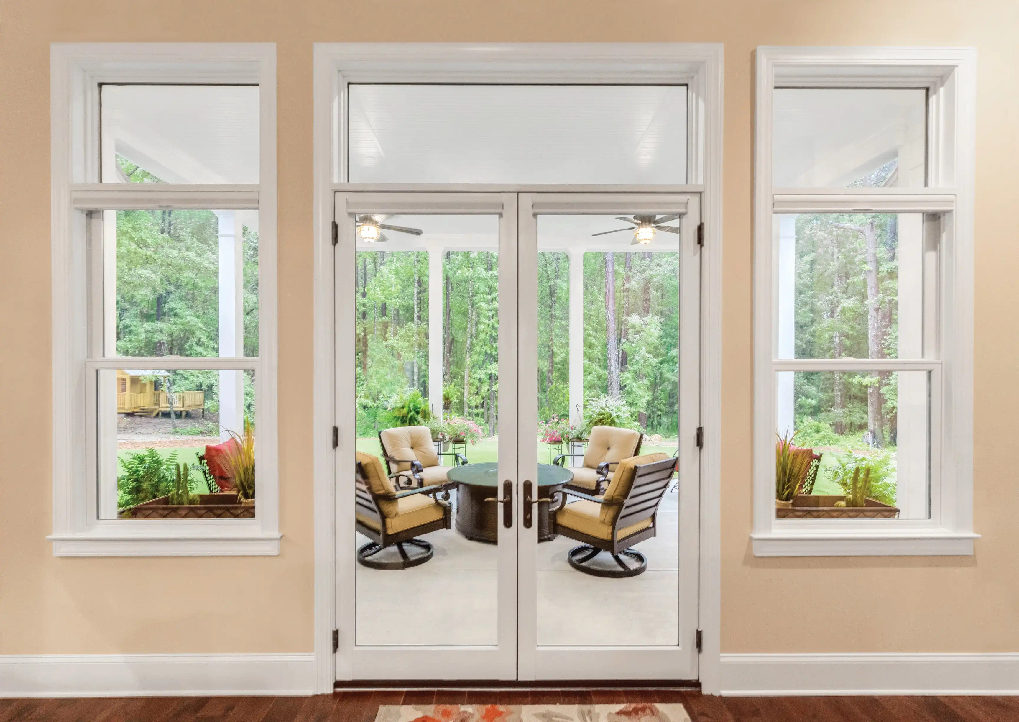 Marvin-Replacement-white-Inswing-French-door-with-double-hung-windows
