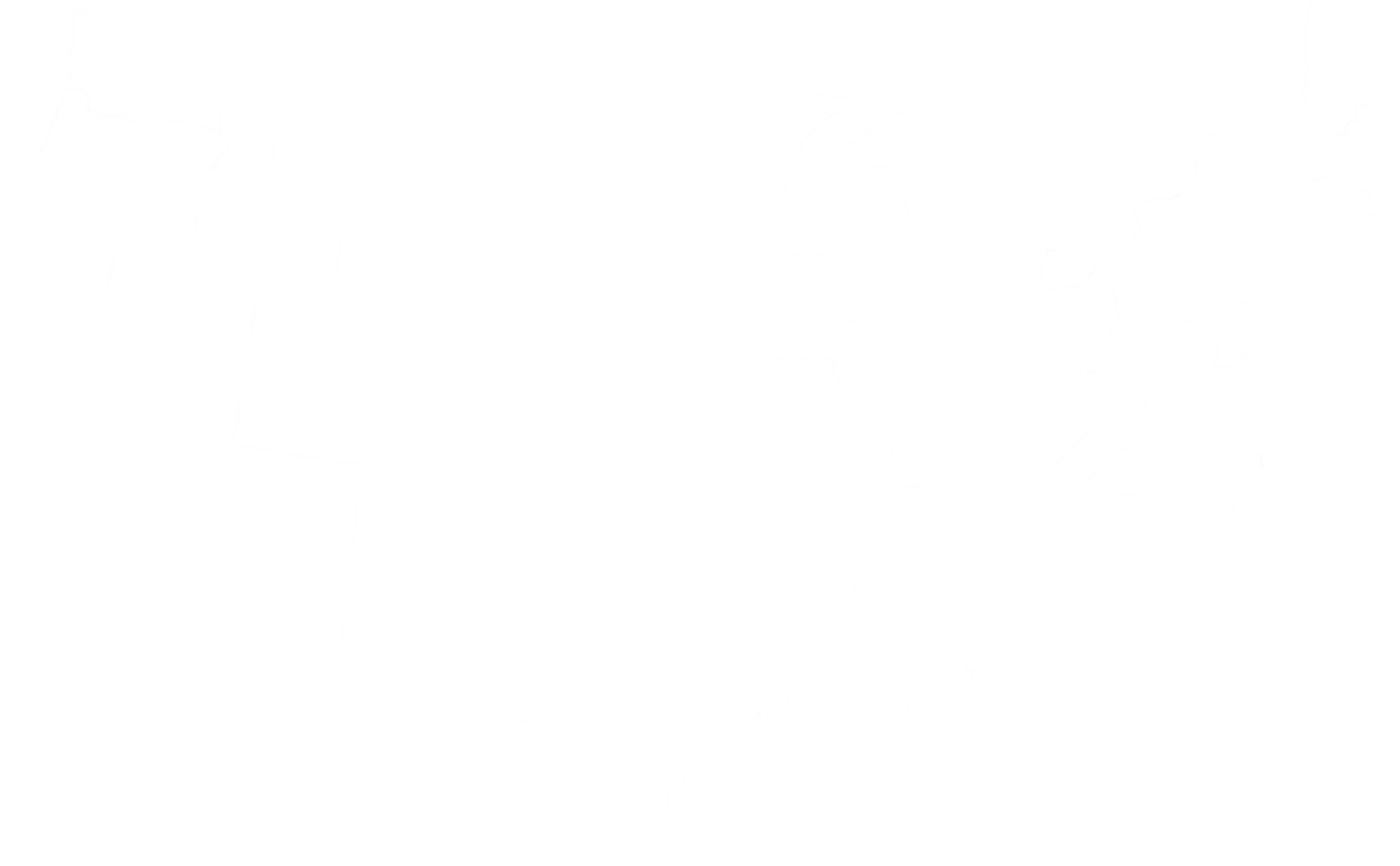 Outline map of usa
